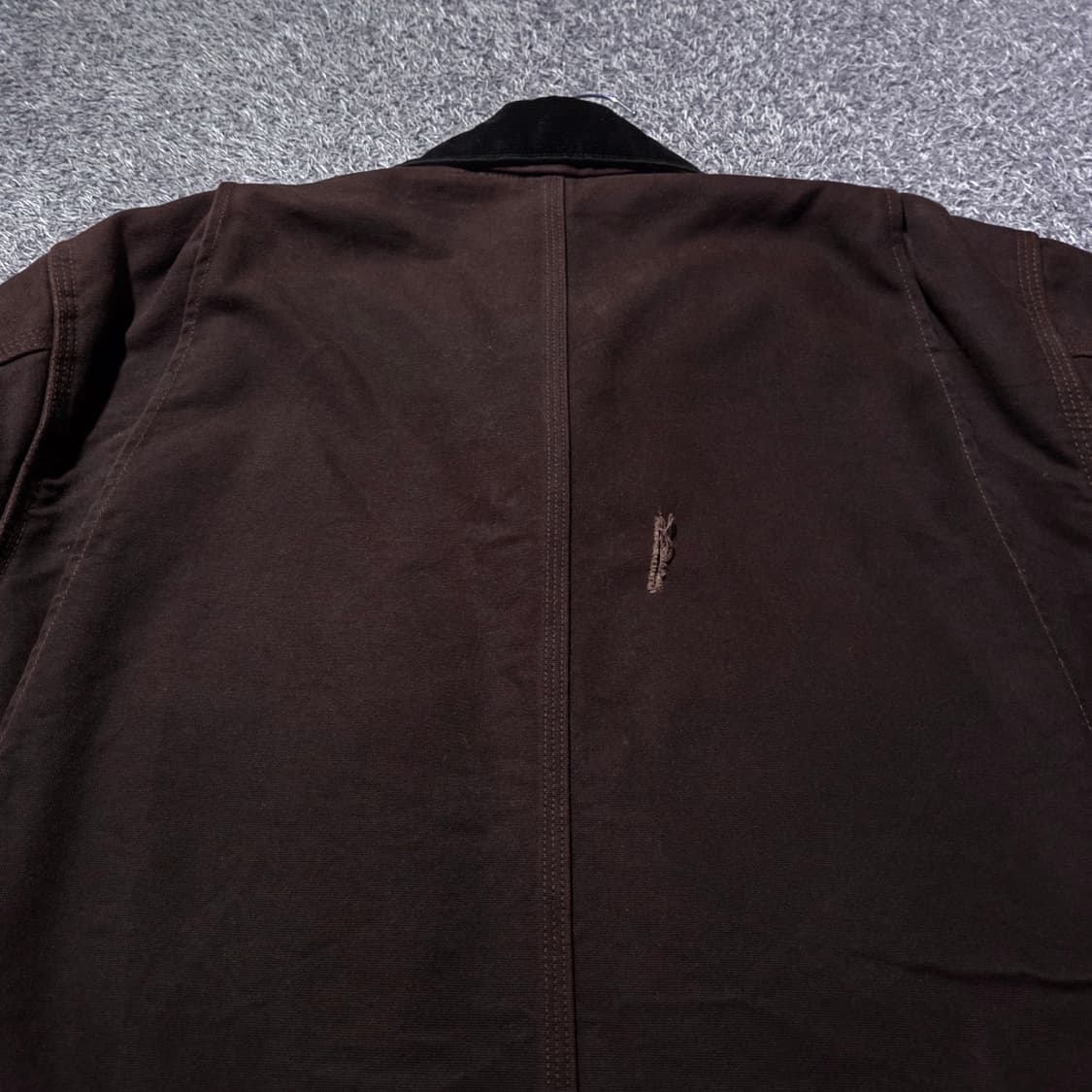 칼하트 브라운 미시건 초어 코트 XL 상품이미지4