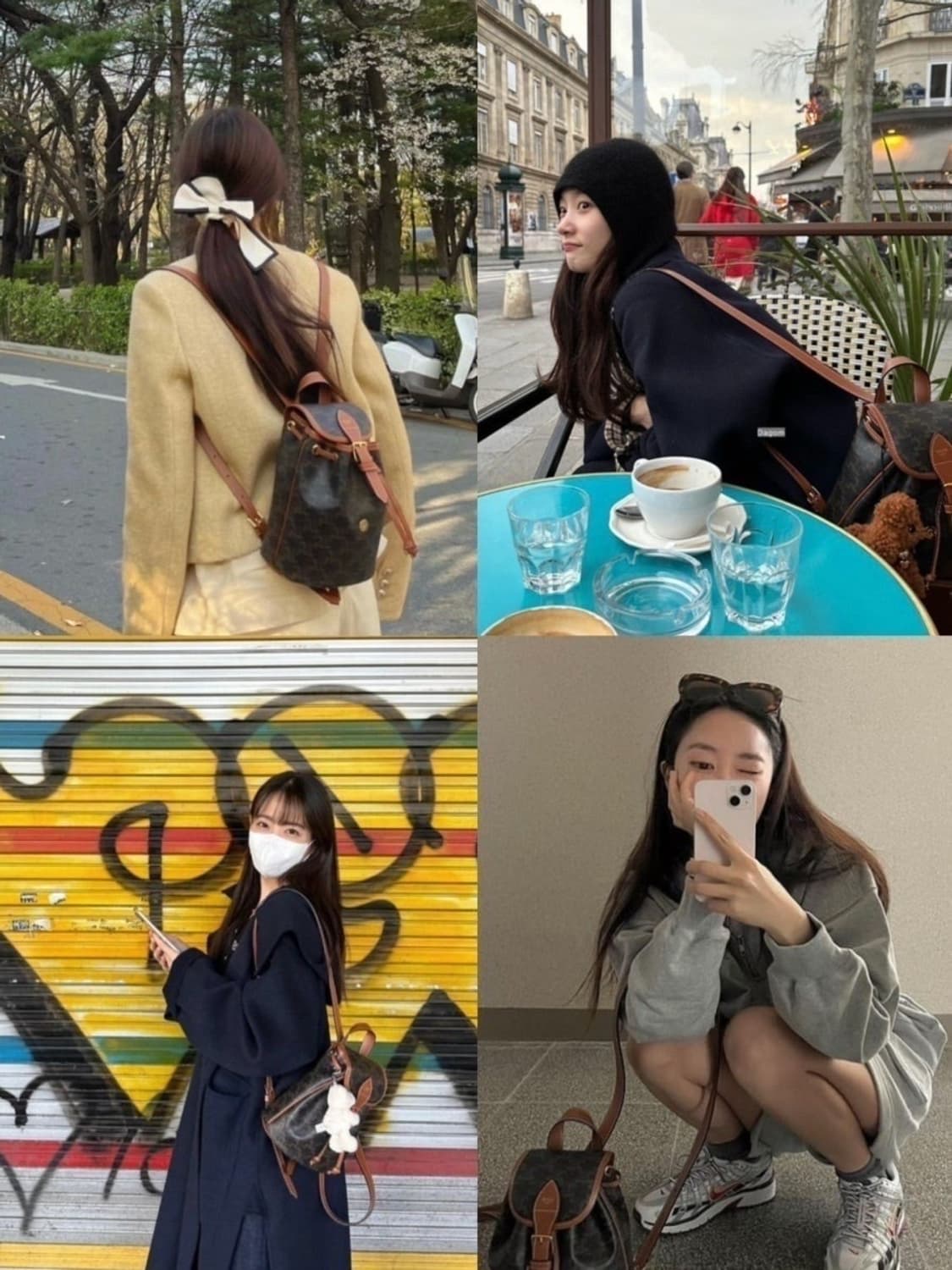 전시품급) 정품 셀린느 폴코 백팩 미니  상품이미지9