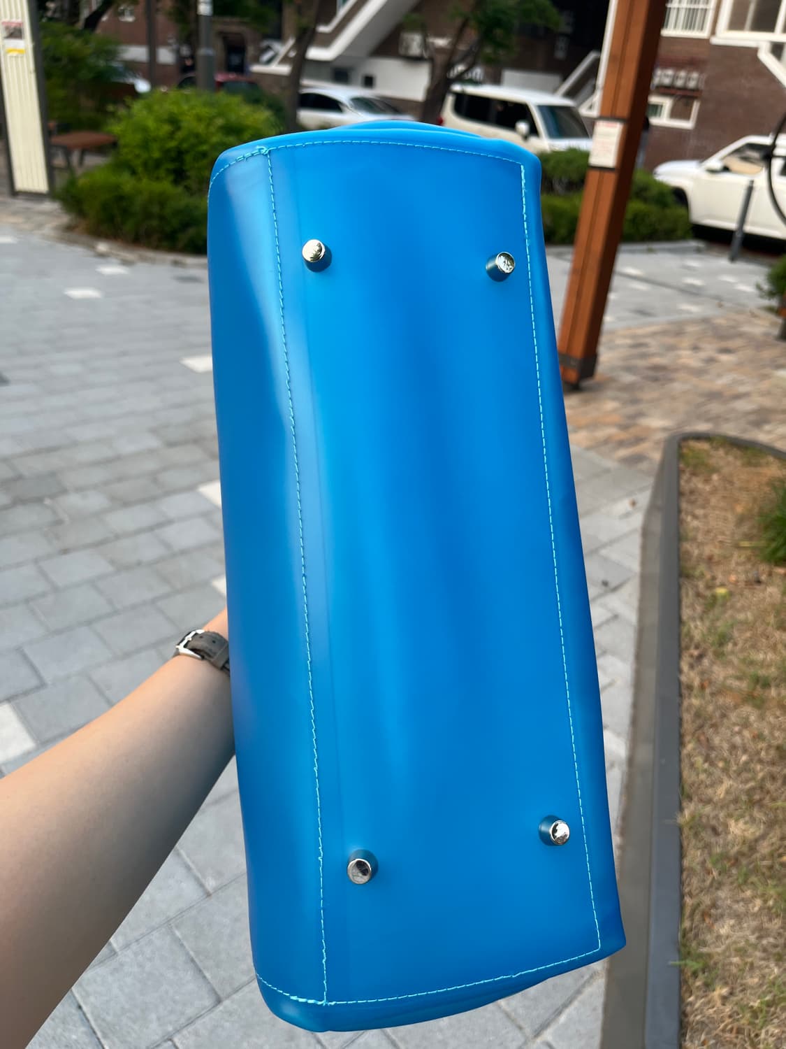 코발트블루 젤리버킨 💙 상품이미지5