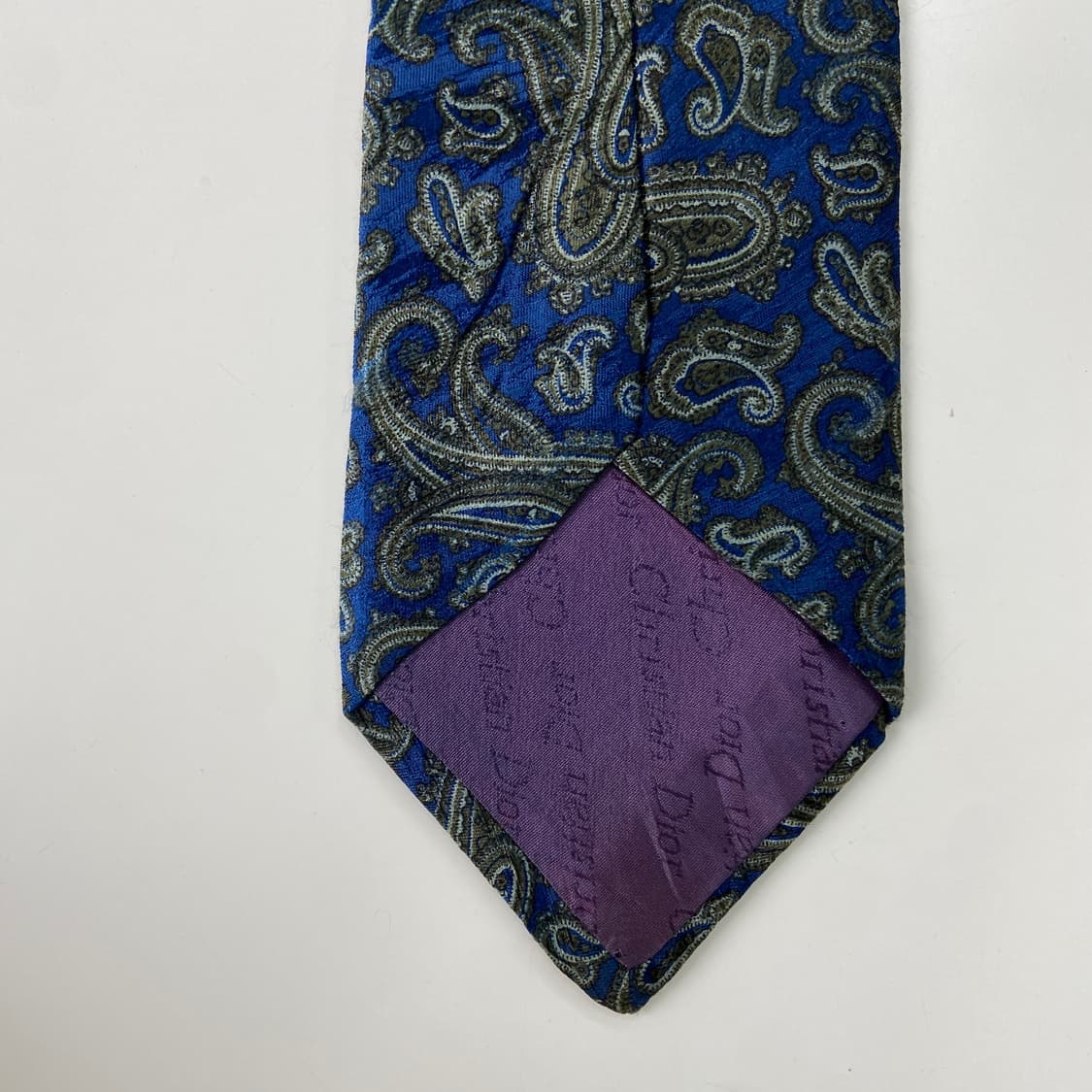 크리스찬 디올(Dior) 페이즐리 정품 명품넥타이 상품이미지7
