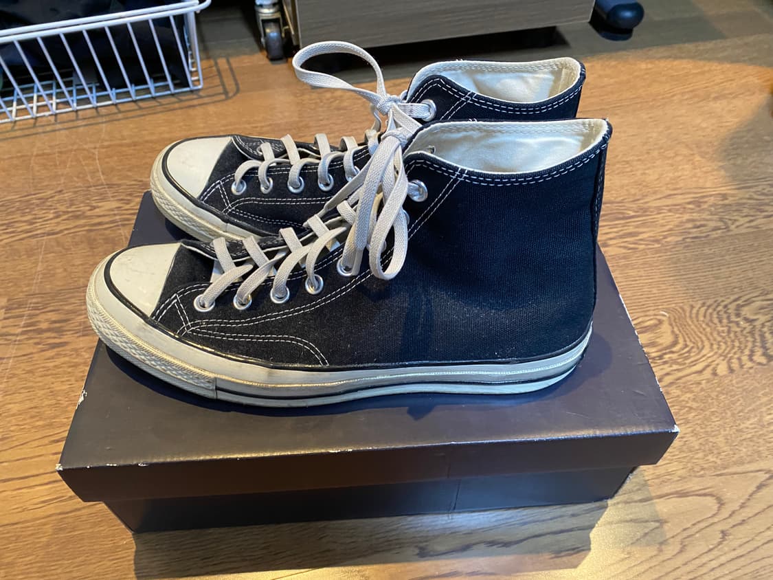 컨버스 척테일러 척70 하이 블랙 275 상품이미지2