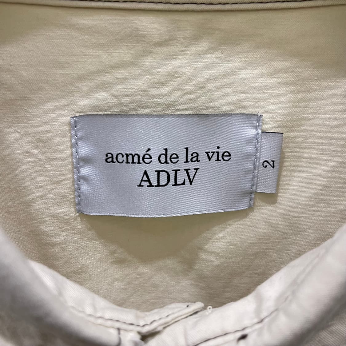 ADLV 아크메드라비  로고 셔츠 상품이미지2