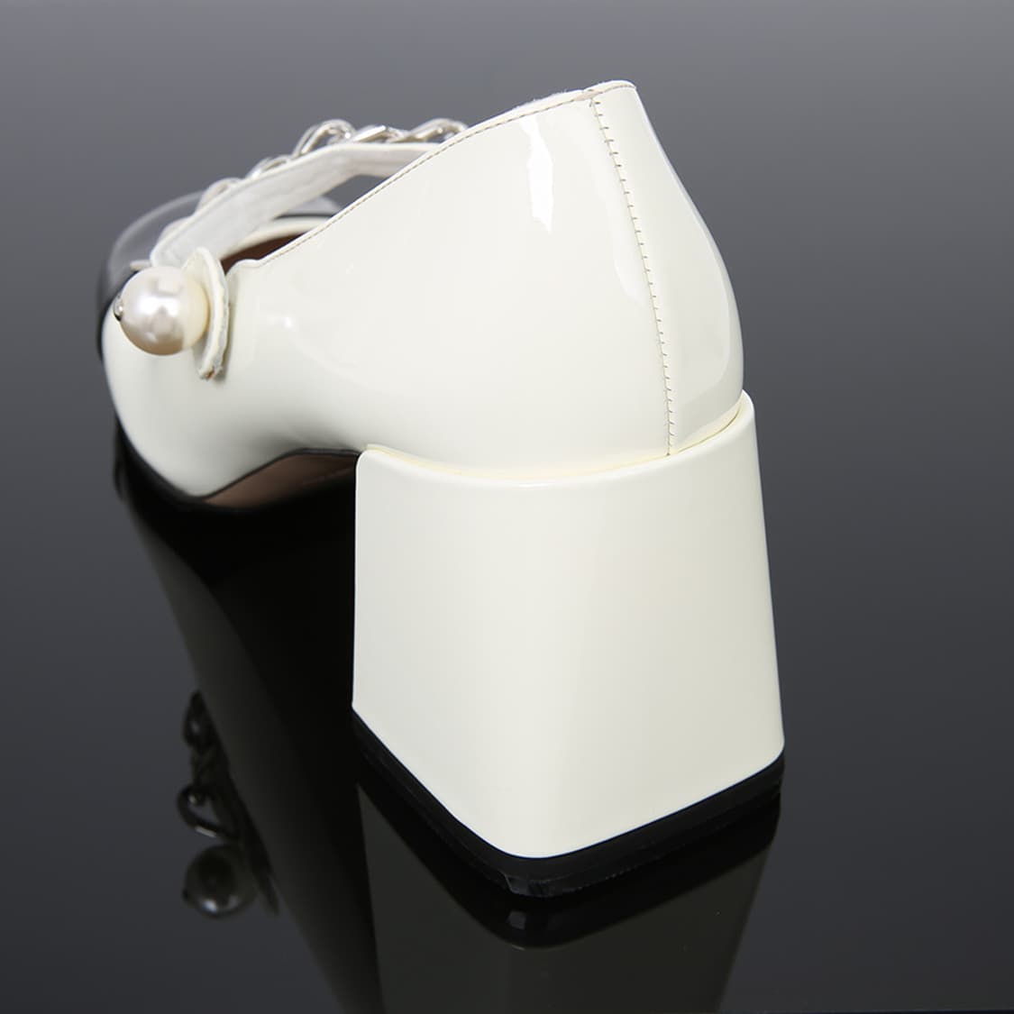 미우미우 구두 메리제인 슬링백 가죽 펌프스 5I248D 페이던트 상품이미지9