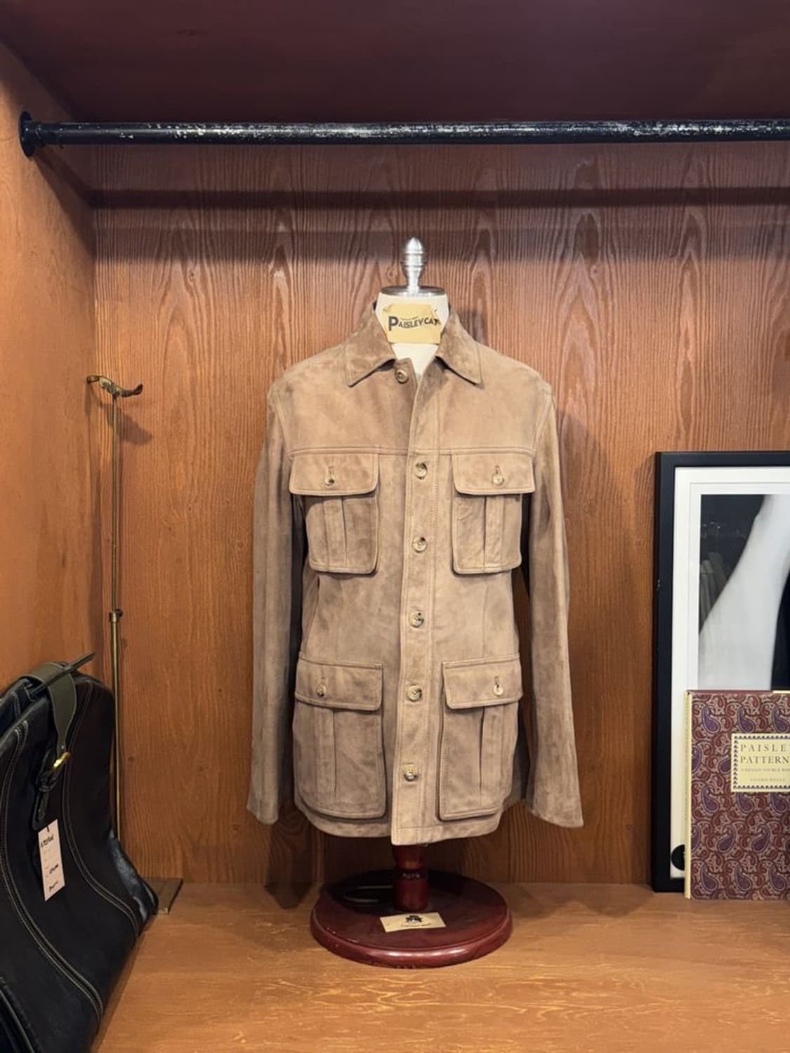 톰포드 스웨이드 자켓 상품이미지1