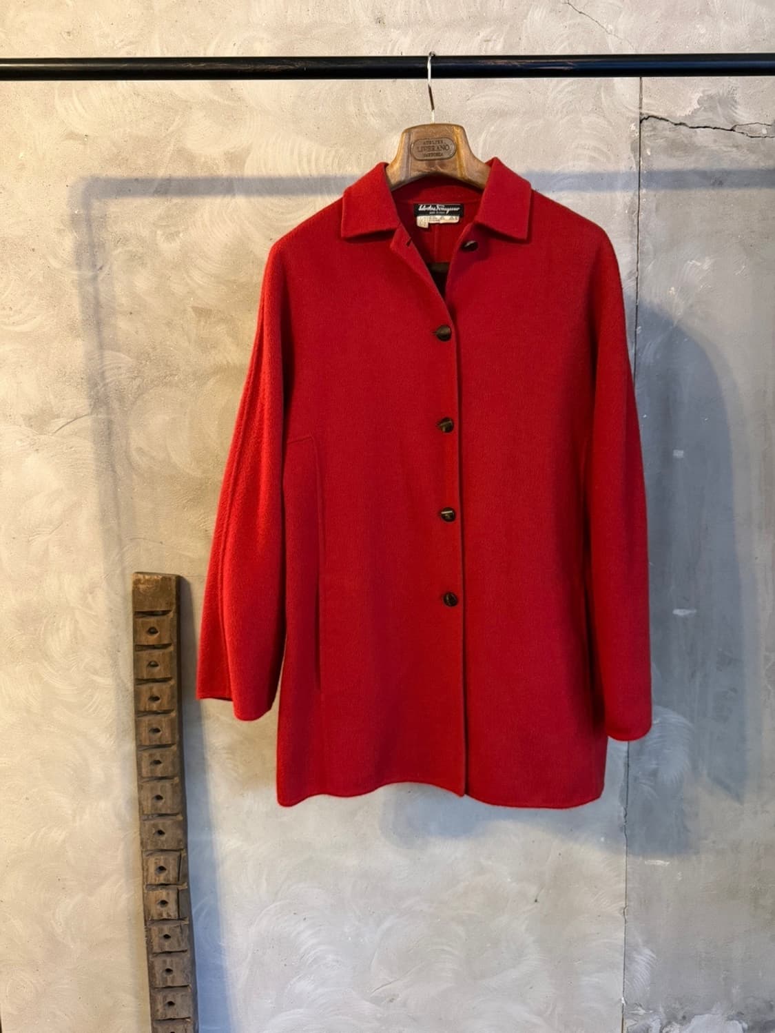 살바토레 페라가모 앙고라 코트 55~66 상품이미지4