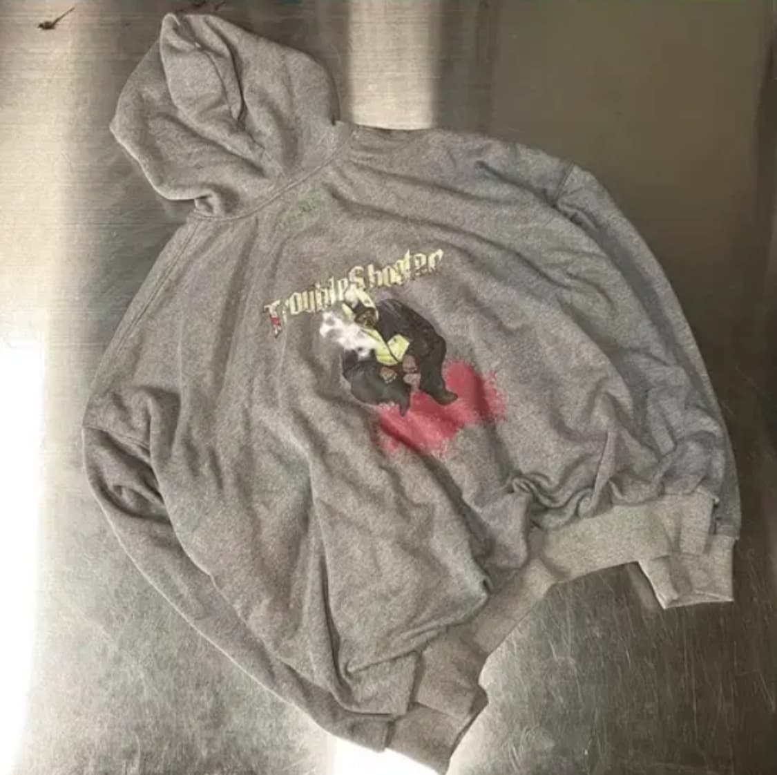 [2] 언더마이카 트러블슈터 후드집업 그레이 상품이미지1