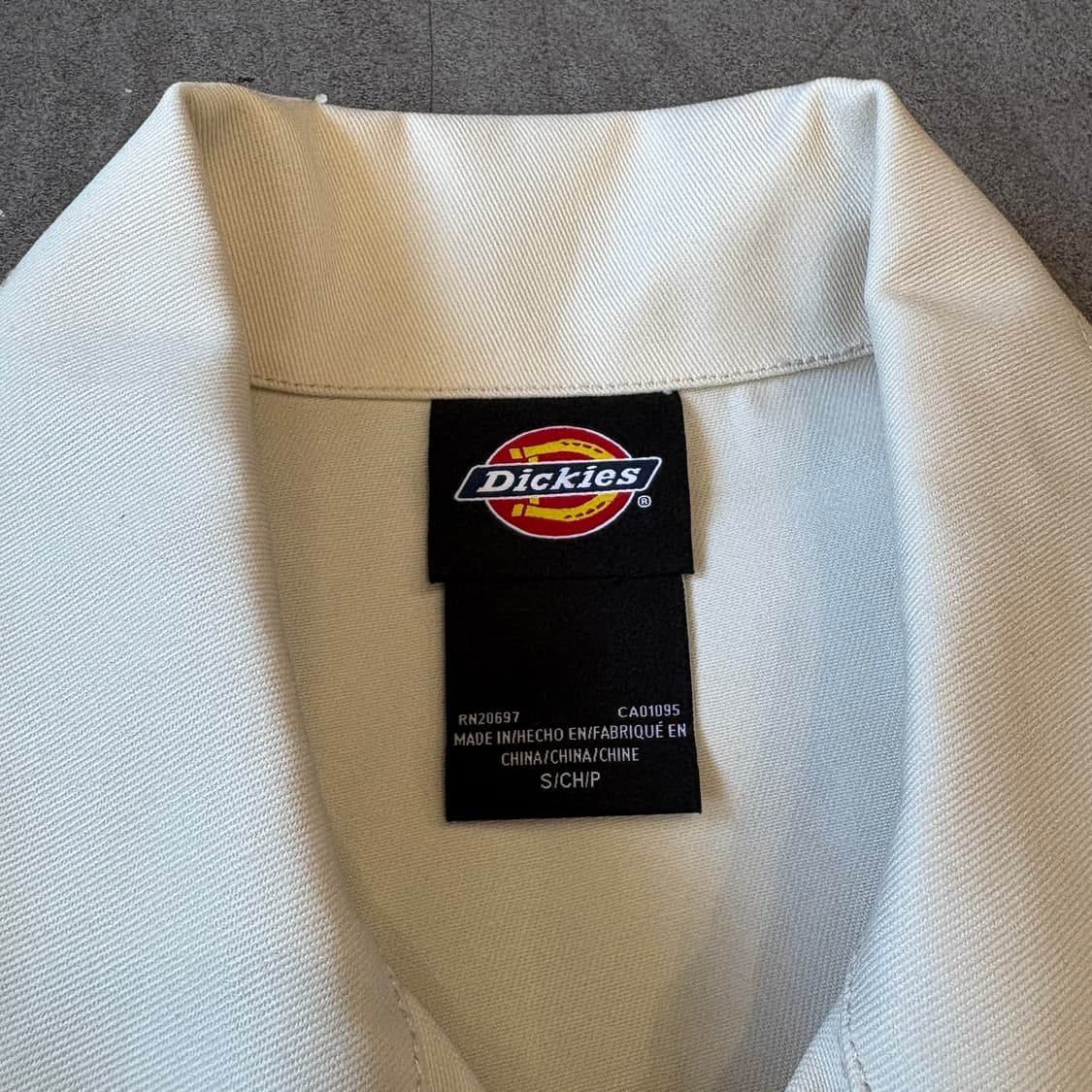 디키즈 정품 아이젠하워 화이트 워크 자켓  상품이미지5