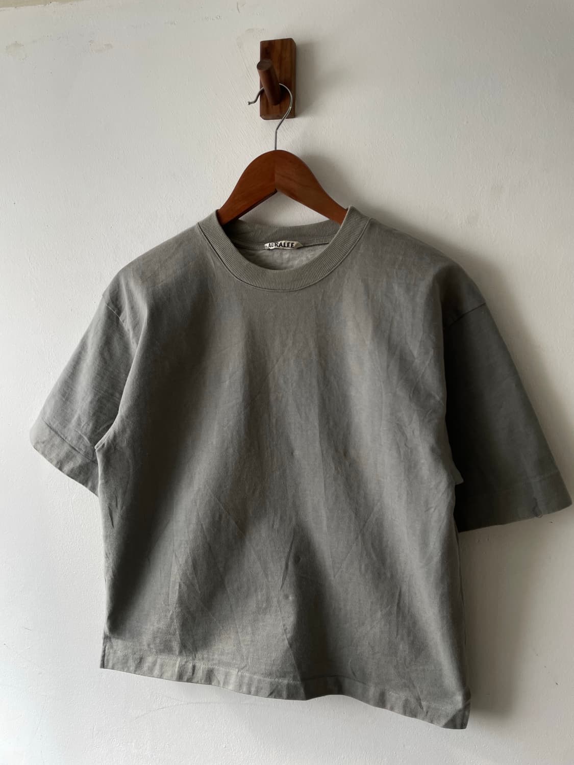 Auralee Heavy Cotton t-shirt 상품이미지3