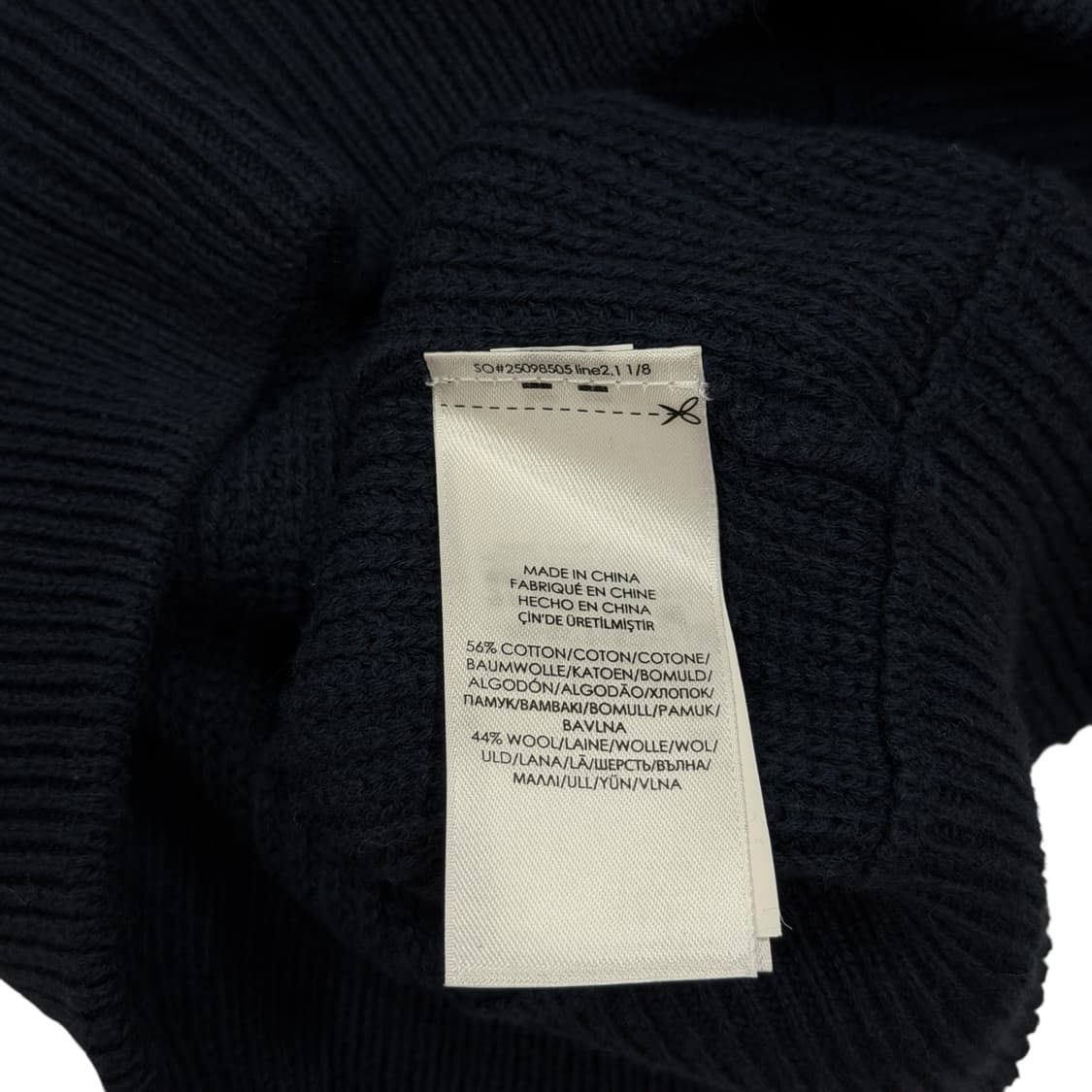 폴로 랄프로렌 크리스마스 노르딕 스웨터 울니트 네이비 상품이미지5