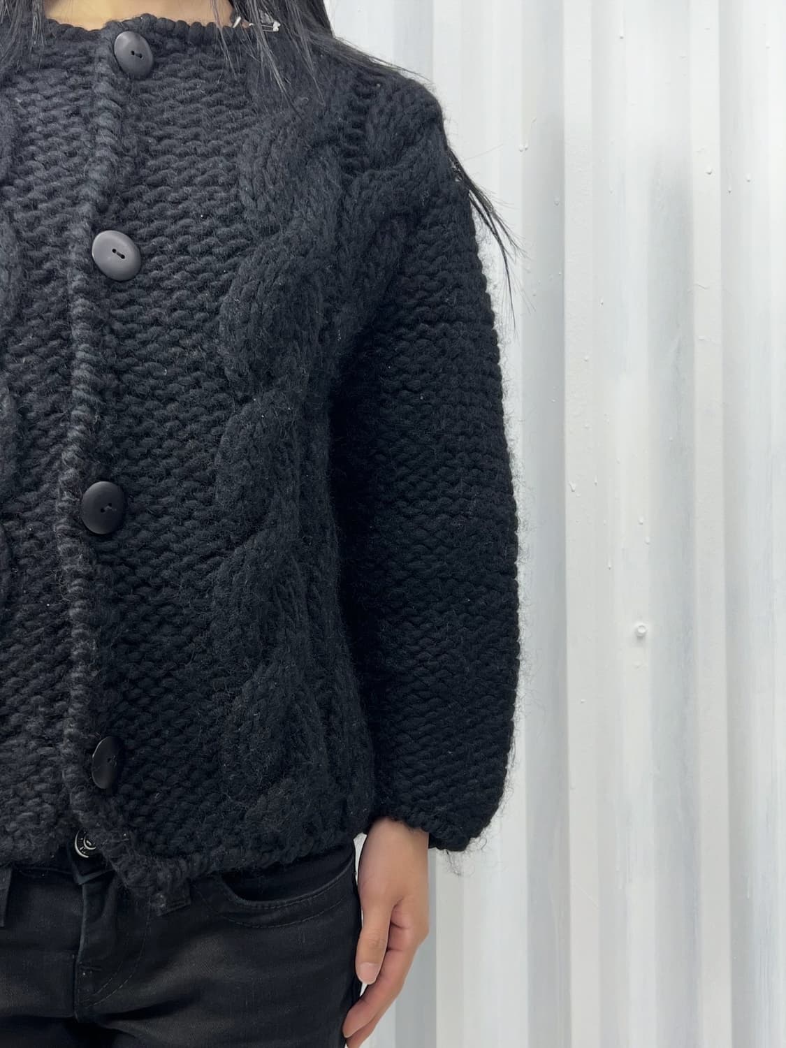 80s) Hai Sporting Gear knit cardigan 상품이미지6