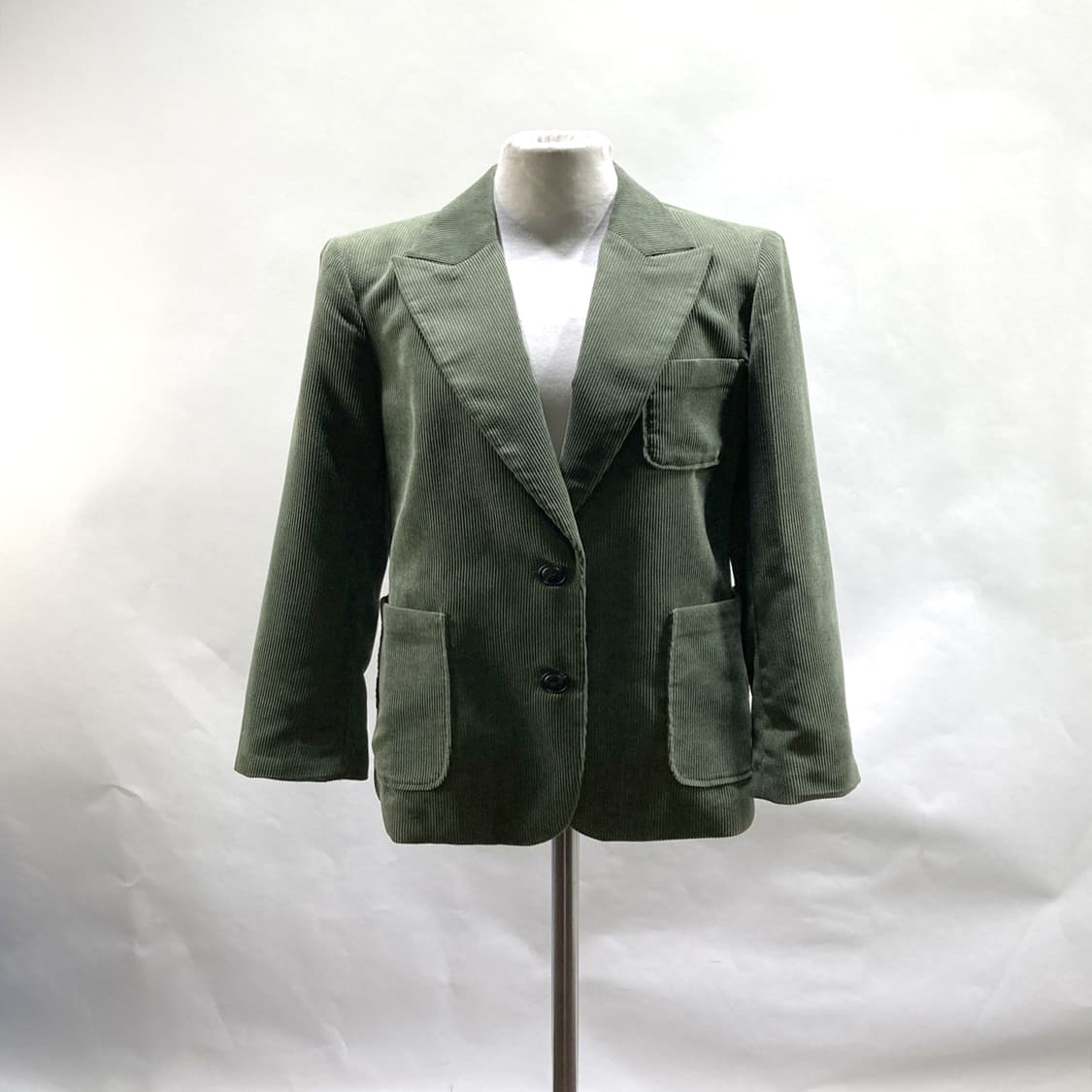 모르간 2022 여성코듀로이자켓 카키 55  상품이미지1