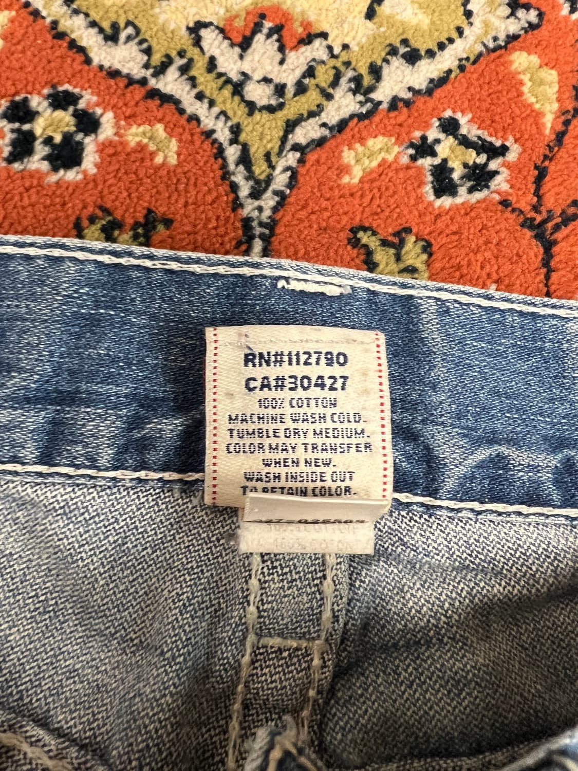 [32] 트루릴리전 조이 빅 티 부츠컷 플레어 데님 팬츠 상품이미지8