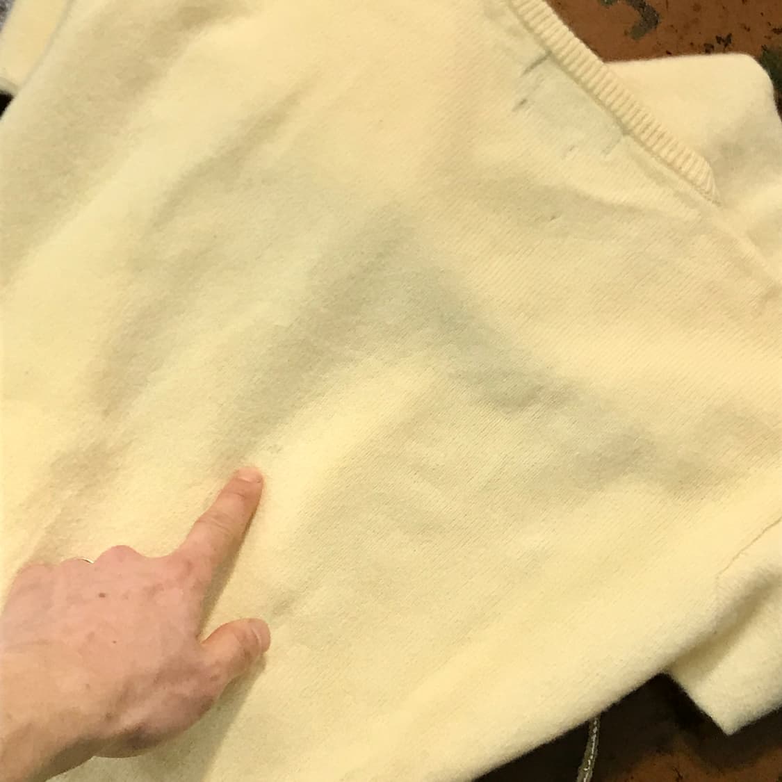 폴로랄프로렌 아이보리 램스 울 니트 남성 102 여성 프리사이즈 상품이미지6