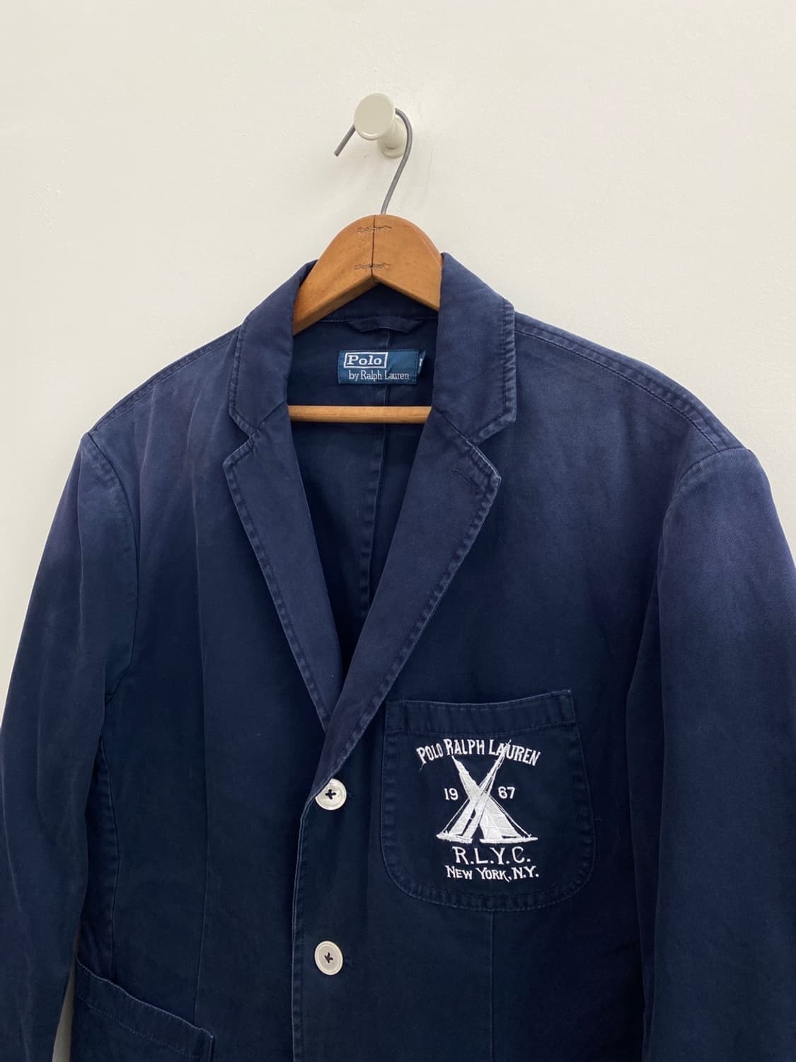 폴로 3버튼 코튼 스포츠 자켓 상품이미지3