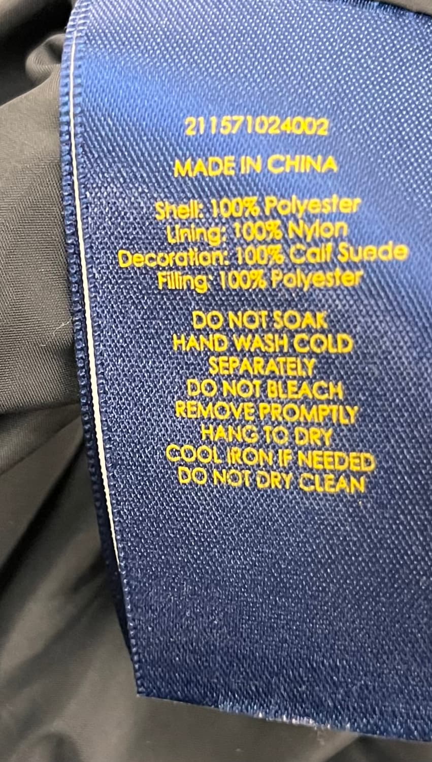 폴로 랄프로렌 퀄팅 자켓 XS 상품이미지5