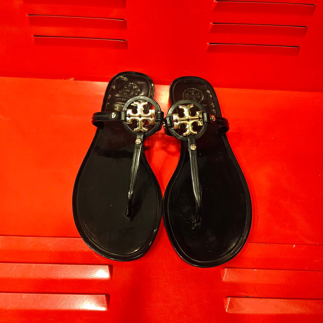토리버치(TORY BURCH) 골든 버클 쪼리 슬리퍼 7size 상품이미지1