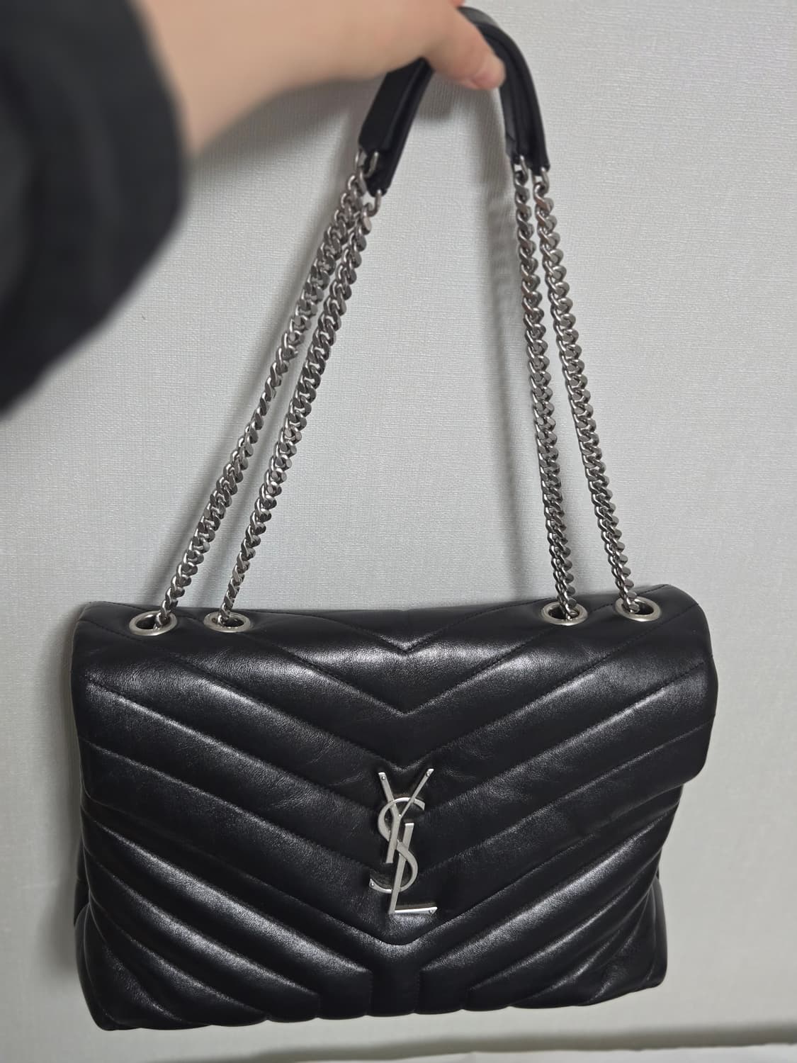 생로랑 루루 퀼팅 모노그램 미디움 미듐 숄더크로스백 상품이미지3