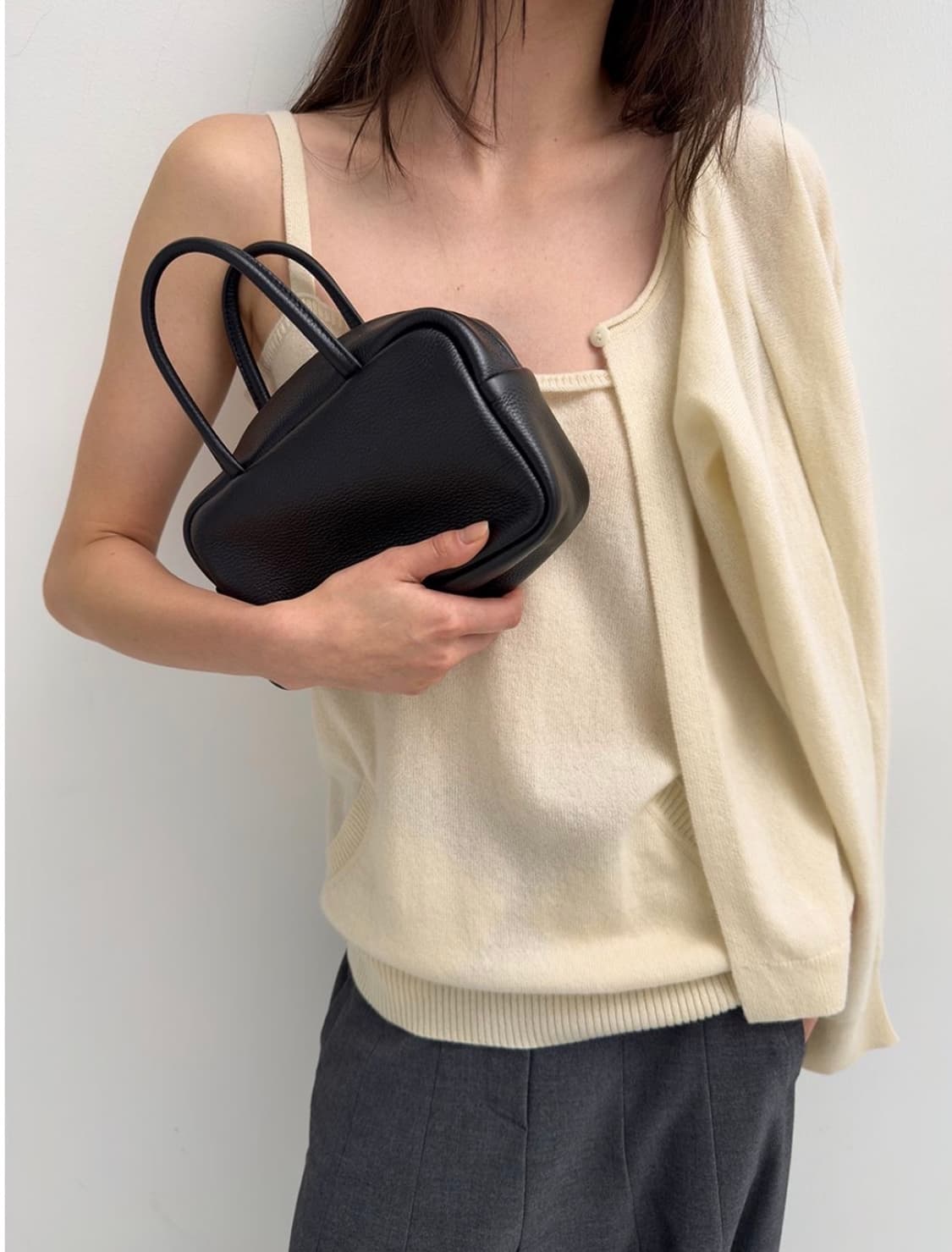 Nieeh Tofu Bag 니히 토푸백 블랙 상품이미지3