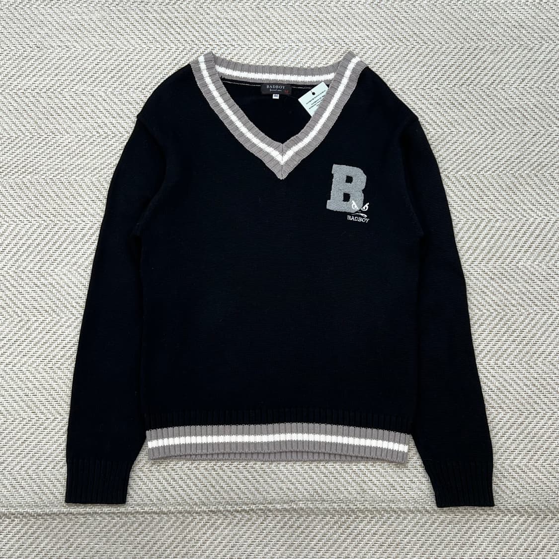 베드보이 브이넥니트 r2243 상품이미지1