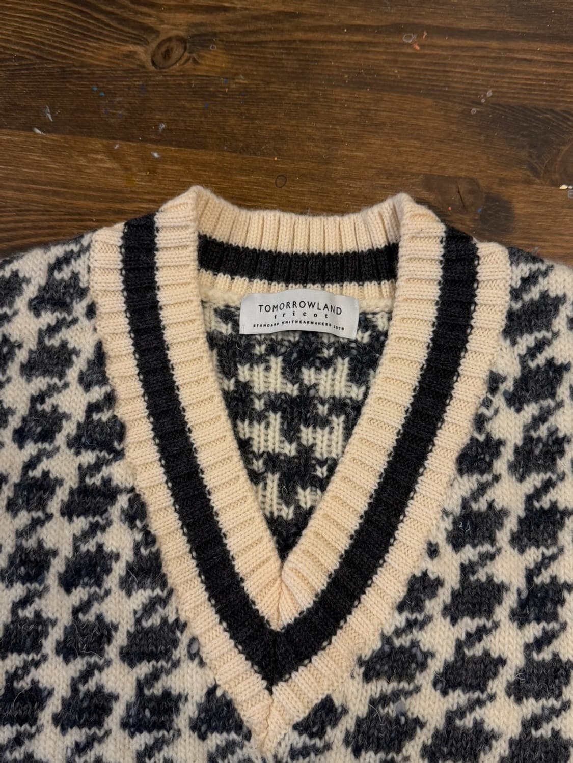 투머로우랜드 니트베스트 남성 100 상품이미지5