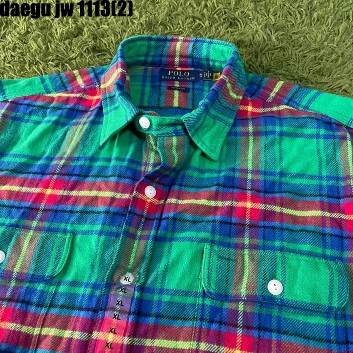 폴로 신형 체크셔츠 상품이미지2