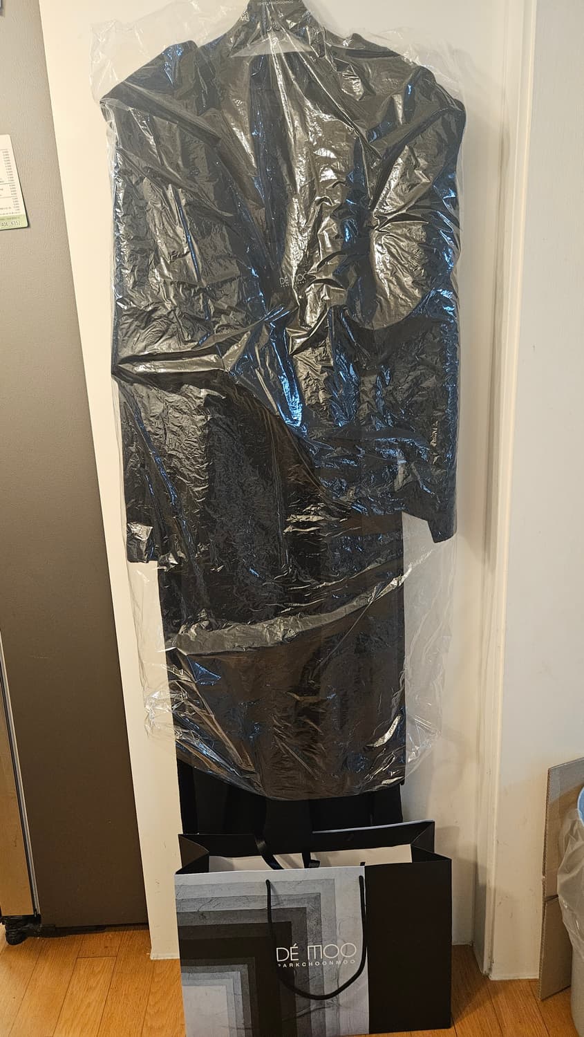 데무(DE MOO) 블랙 여성 코트 새 상품  F 상품이미지6