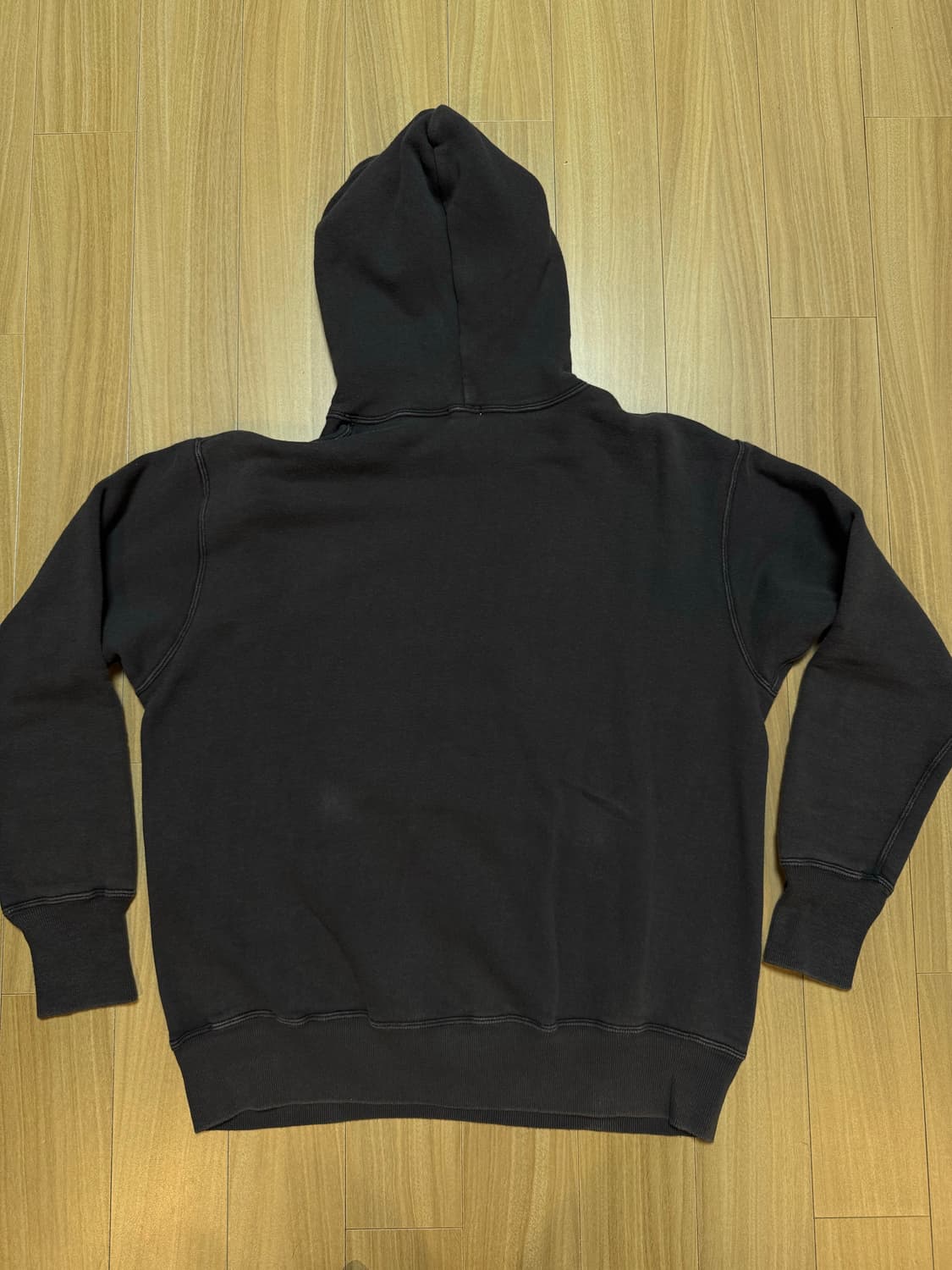 웨어하우스 450 블랙 후드티 상품이미지3