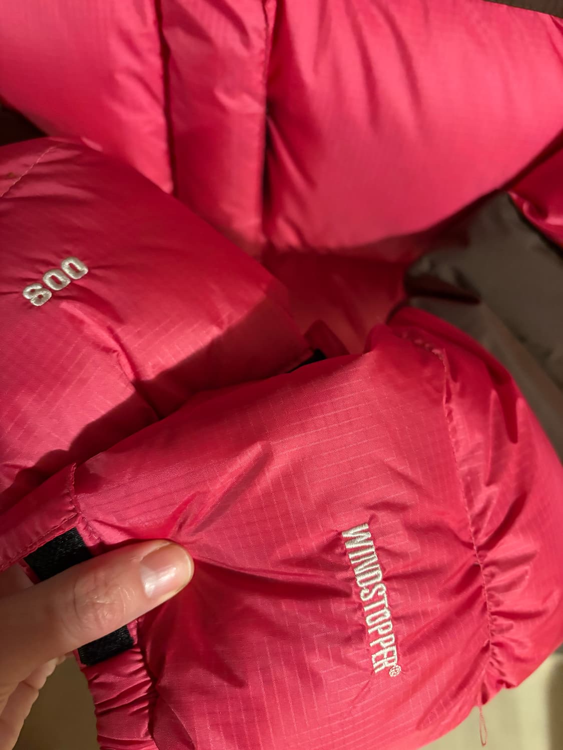 노스페이스 써밋 700 윈드스토퍼 구스다운 패딩 상품이미지3