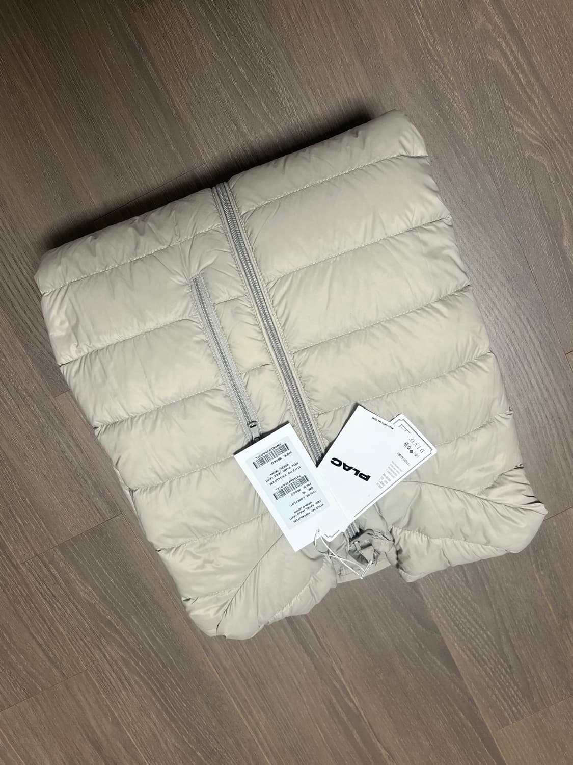 [새상품] 플랙 경량 다운 자켓 그레이 XL 상품이미지5