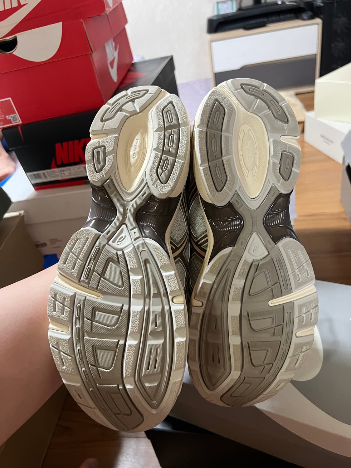 275 아식스 i4p 젤 1130 글레이셔 그레이 밍크 상품이미지3