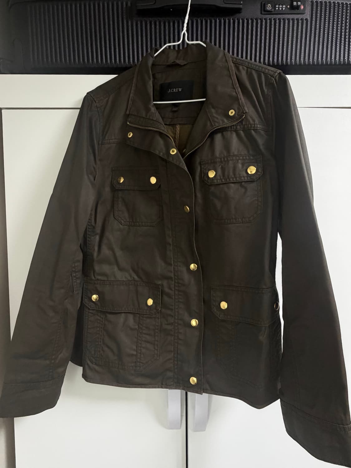 야상 왁스 진카키 자켓 상품이미지1