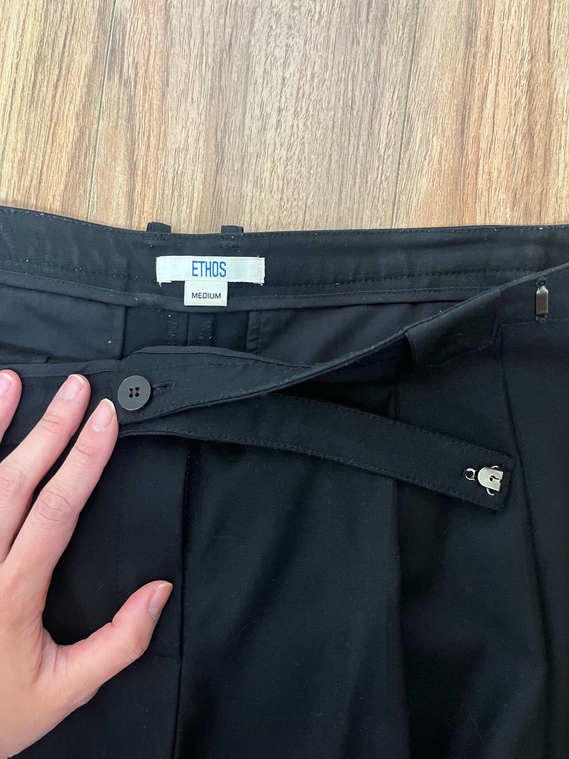 에토스 블랙 슬랙스 상품이미지2
