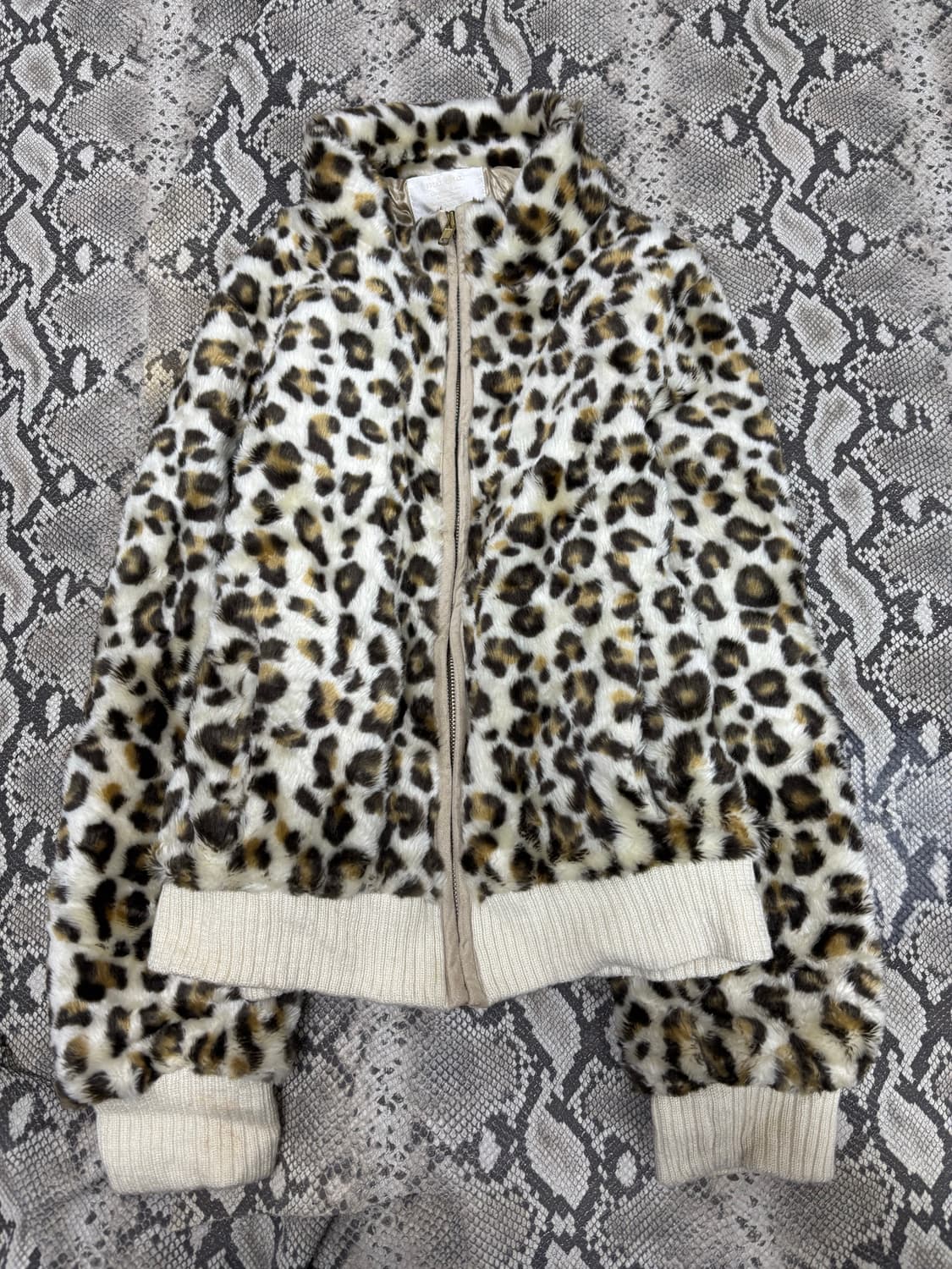 [GAL]Leopard Fleece Zip Up 상품이미지4