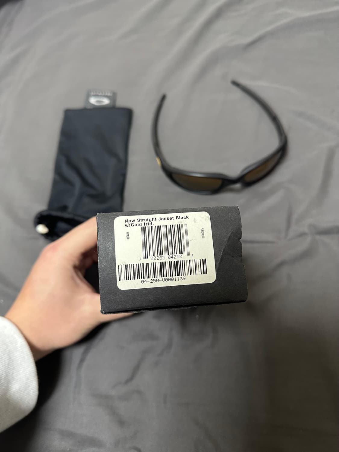 오클리 스트레이트자켓 골드 이리듐 상품이미지2