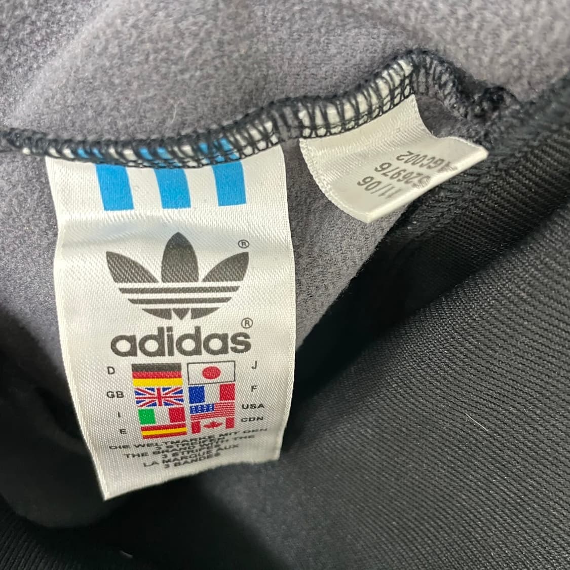 아디다스 우먼스 슈퍼스타 트랙탑 져지 블랙 골드 상품이미지5