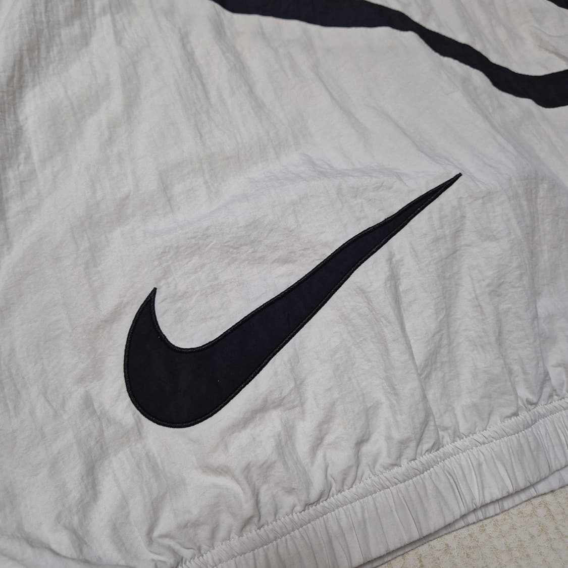 [올드스쿨🔥] 나이키 사선 우븐 화이트 자켓 상품이미지7