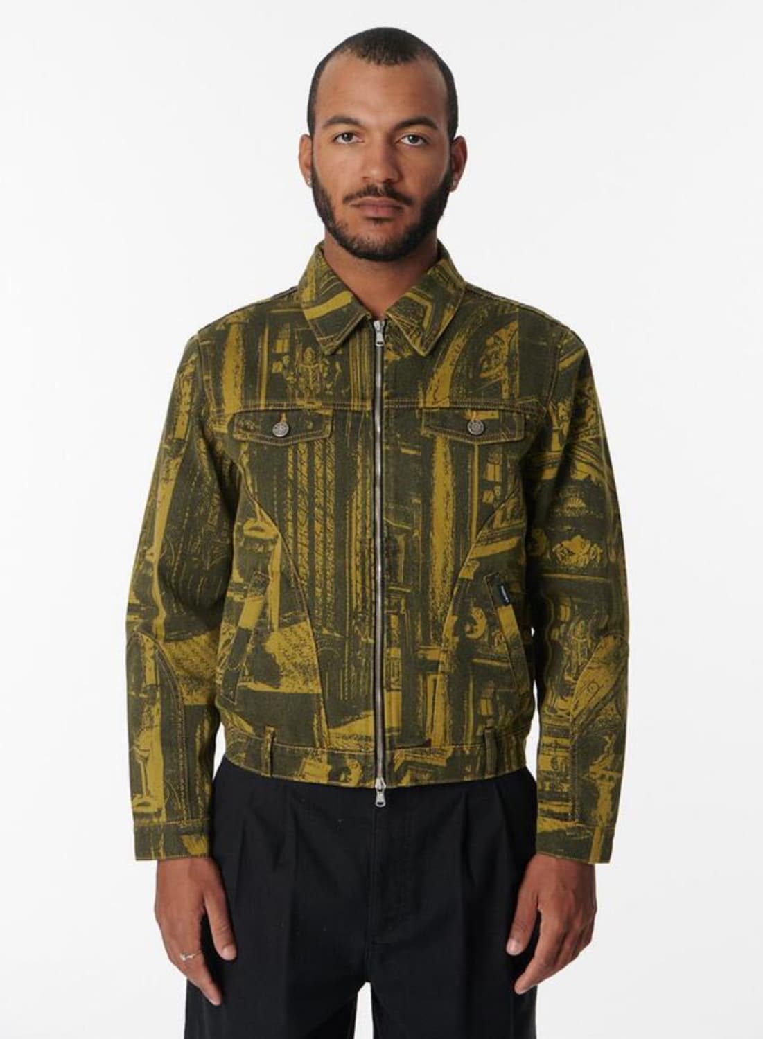 RASSVET 라스벳 프린트 데님 자켓 XL 상품이미지1