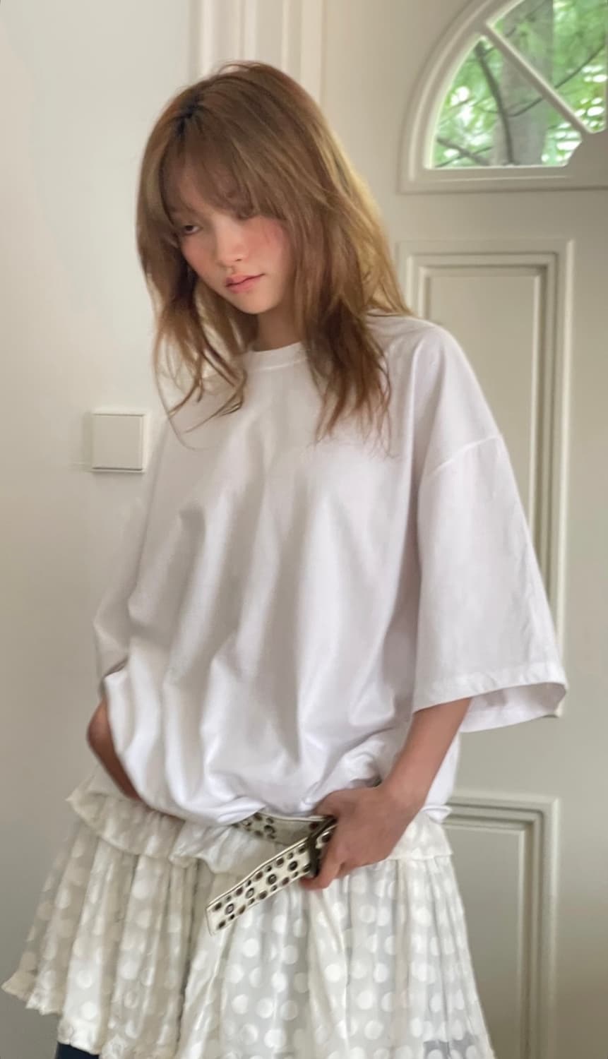 데어드 raw edge coin dote tutu skirt 상품이미지3