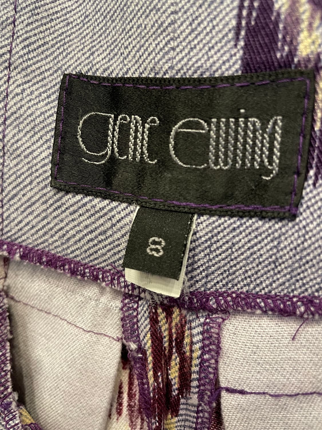 쓰리 턱 빈티지 하이웨이스트 면 바지 66 상품이미지8