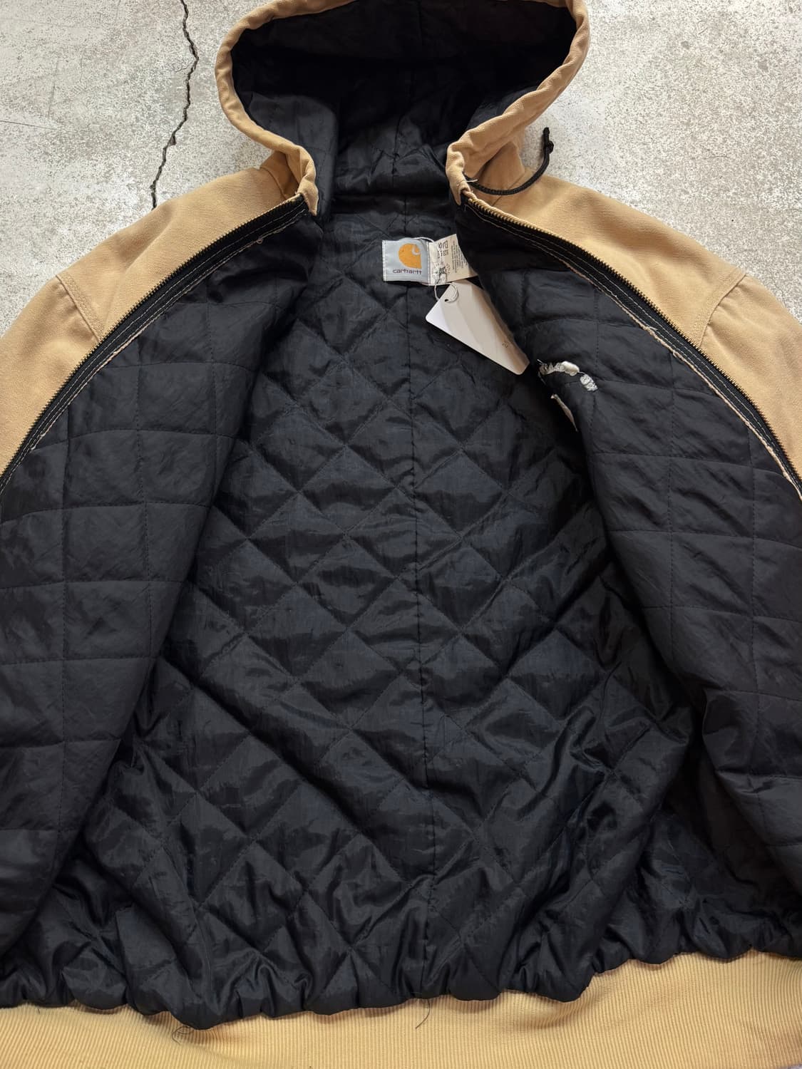 90s 칼하트 덕 캔버스 액티브자켓 made in usa 상품이미지3