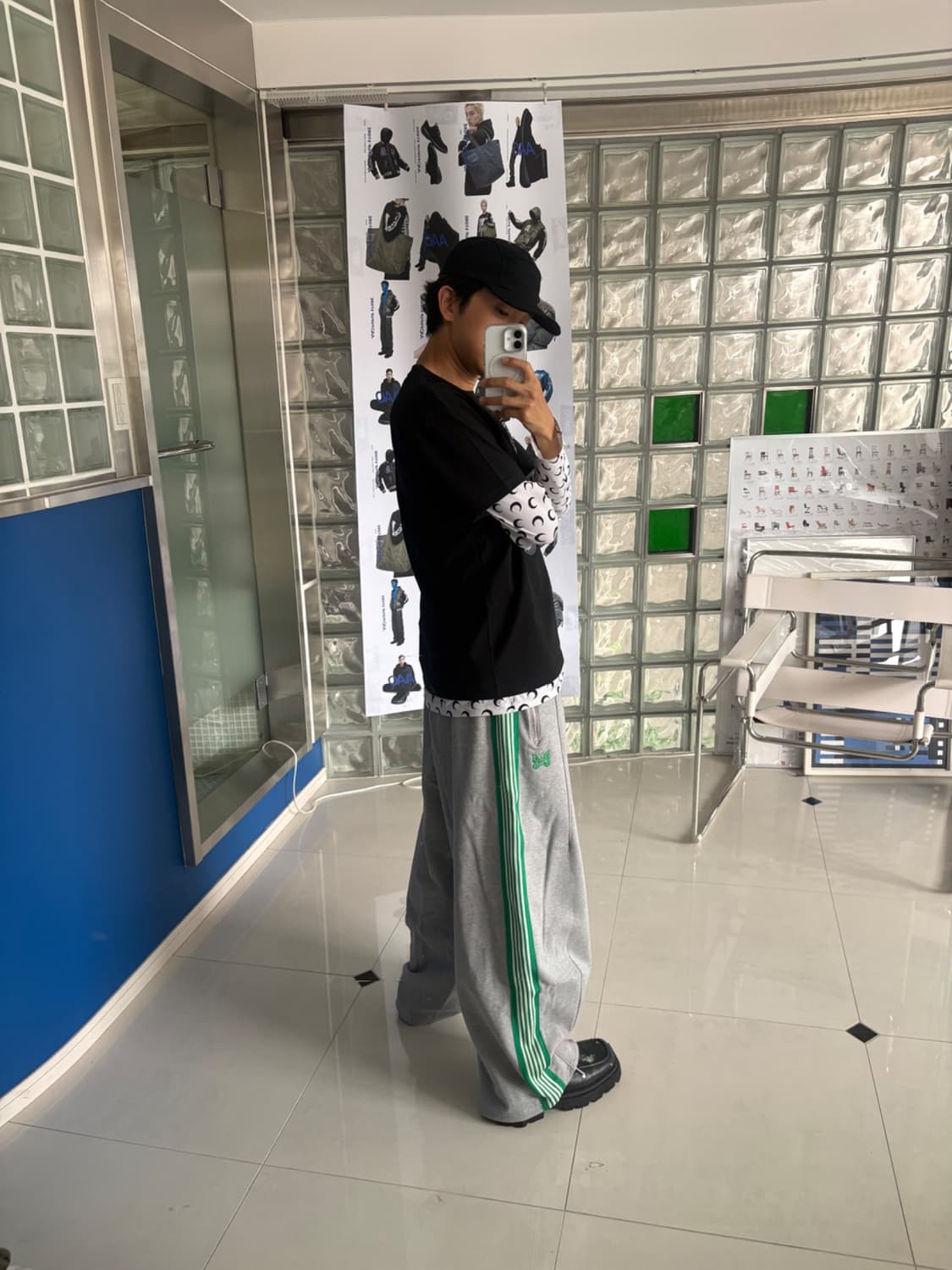 X LHP HD track pant cotton HD 트랙 팬츠 상품이미지5