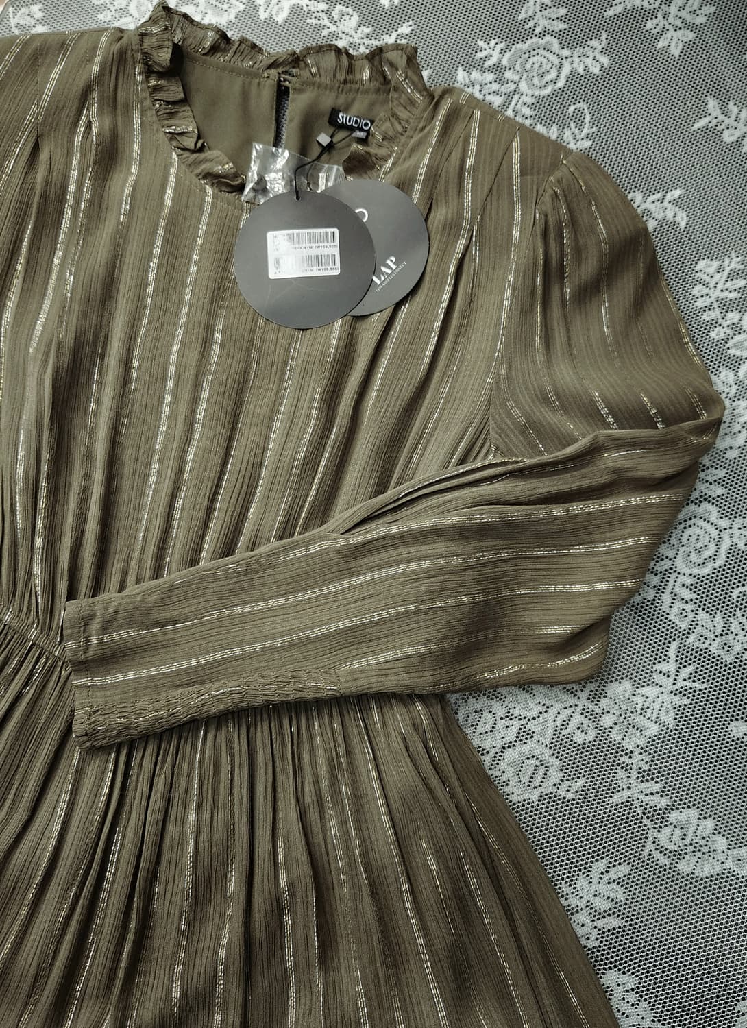 (새상품)LAP 프릴 롱원피스55 상품이미지5