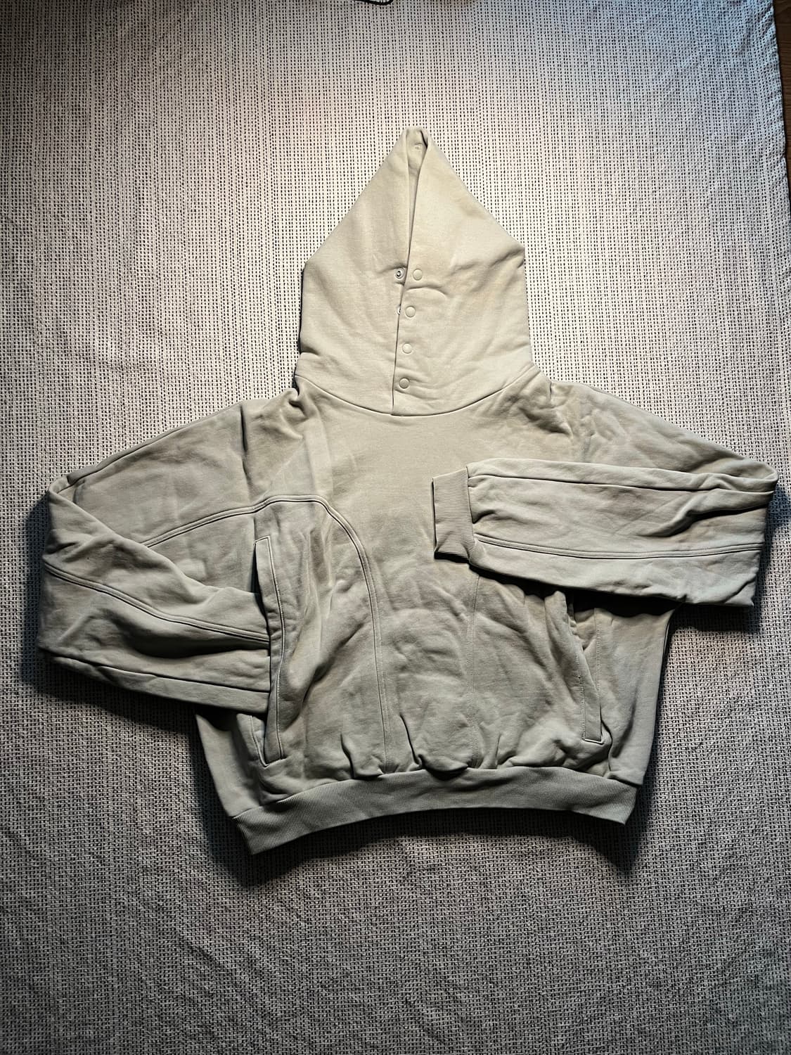 size1) Grailz geometry hood, ash sage 상품이미지1