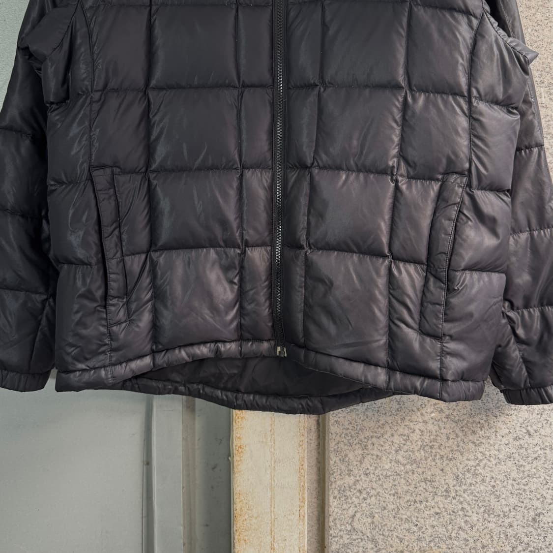 노스페이스 600 퀼팅 블럭 패딩 상품이미지5