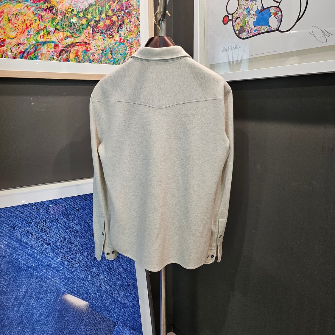 브루넬로 쿠치넬리 캐시미어 실크 신상 셔츠자켓 상품이미지4