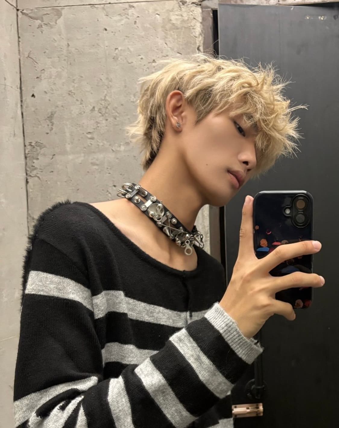 Hardcore Punk Spike Chain Choker 상품이미지2