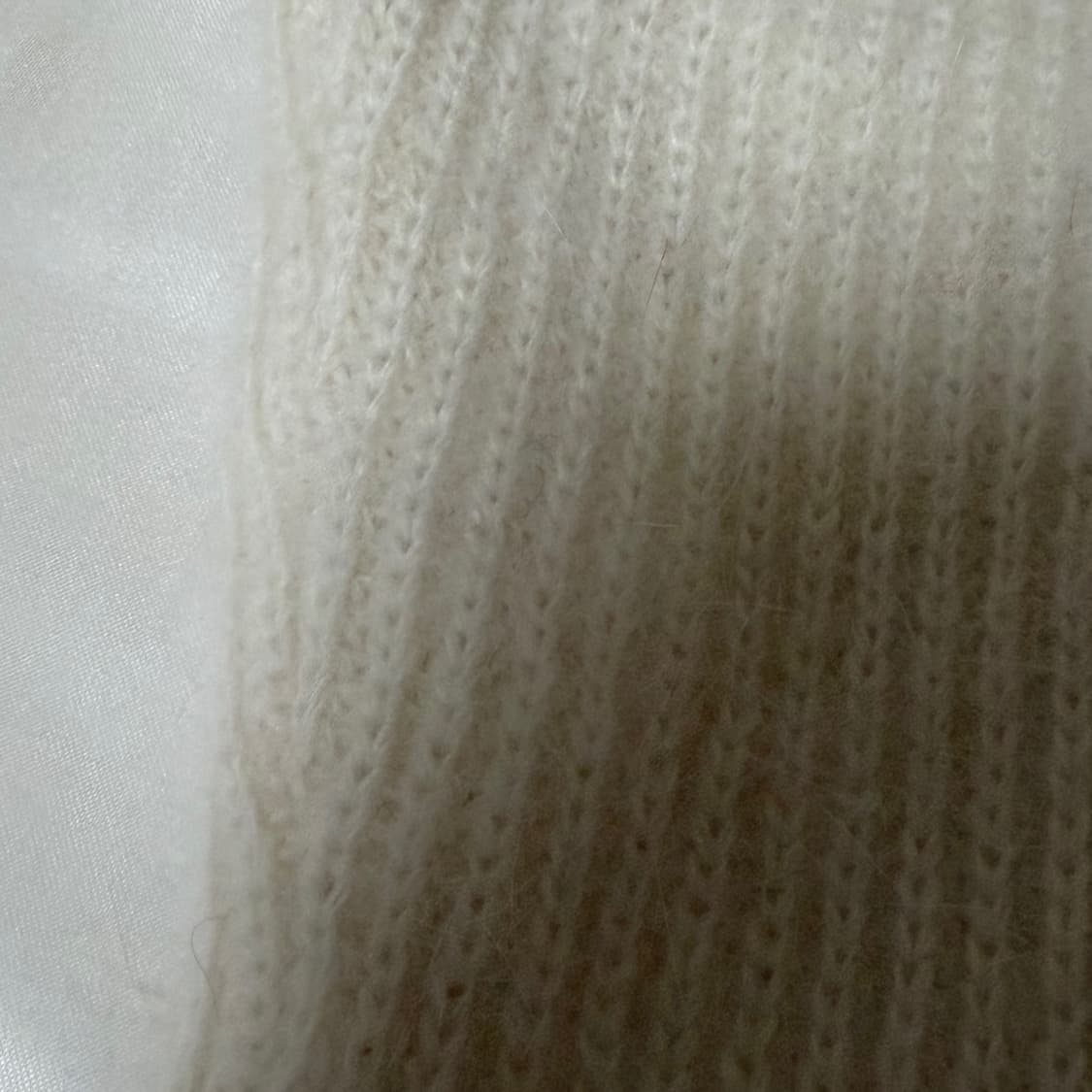 paserio 달천깔 진주리본 뽀송 니트 상품이미지3