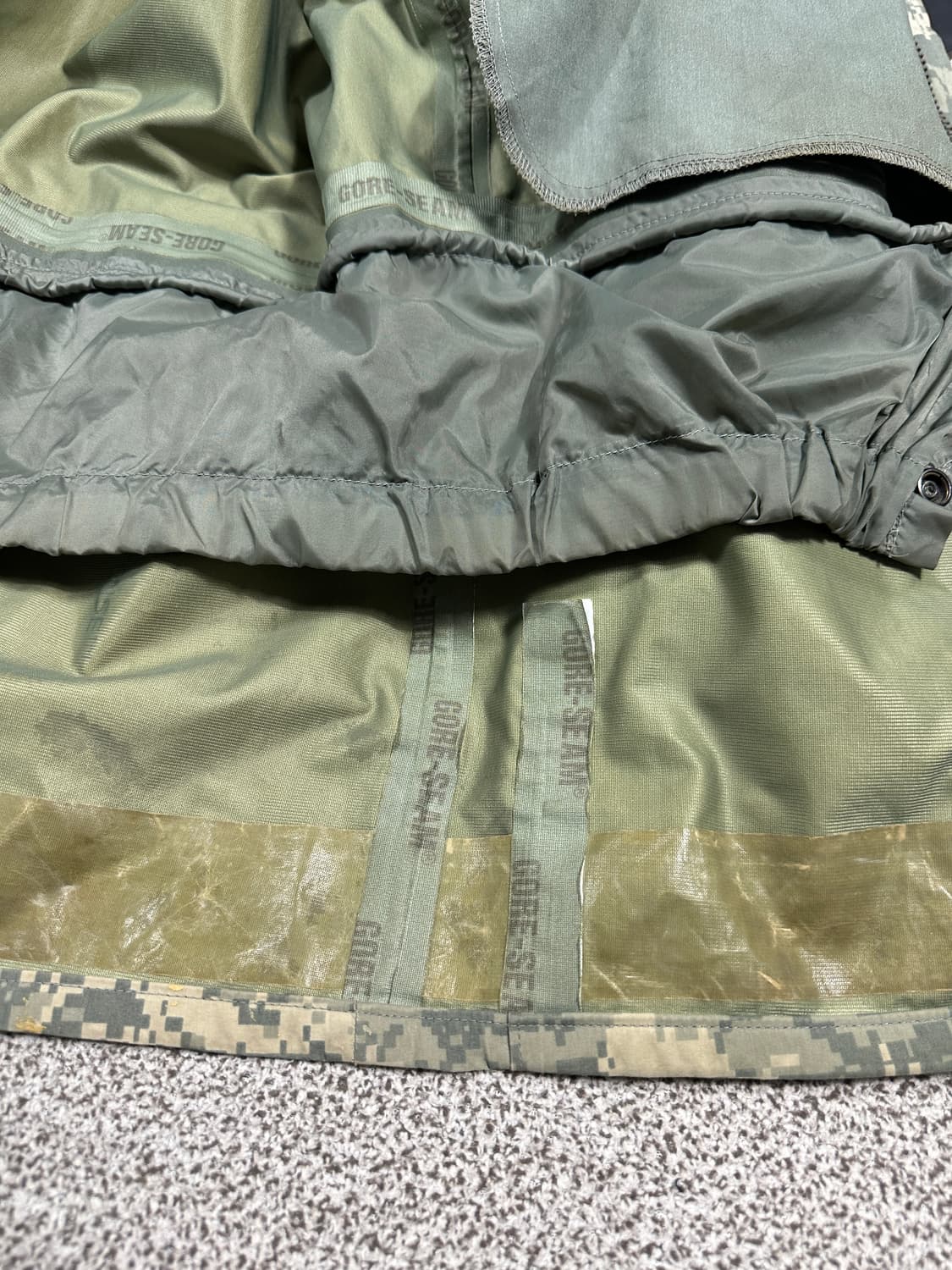 미군 프로퍼 2세대 acu 고어텍스 파카 M 상품이미지4