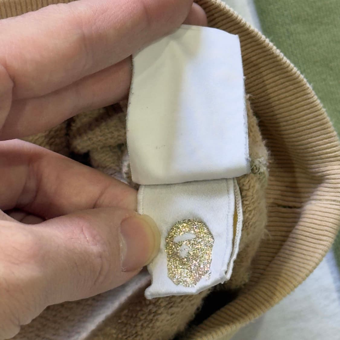 베이프 베이비 마일로 카모 맨투맨 스웻셔츠 상품이미지7