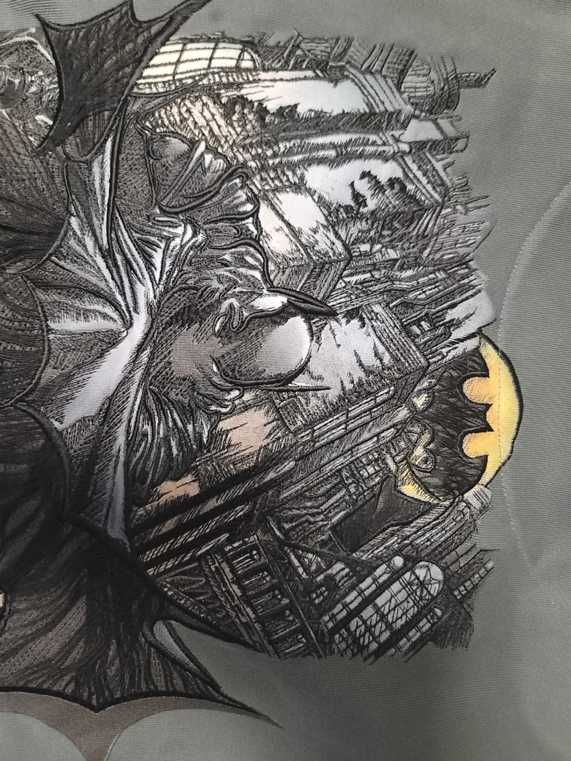 송지오 dc 배트맨 다잉 블루그레이 집업 48 상품이미지2